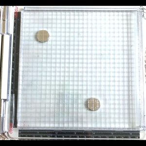 tim holtz stamping platform by tonic studios - 6"x6" used